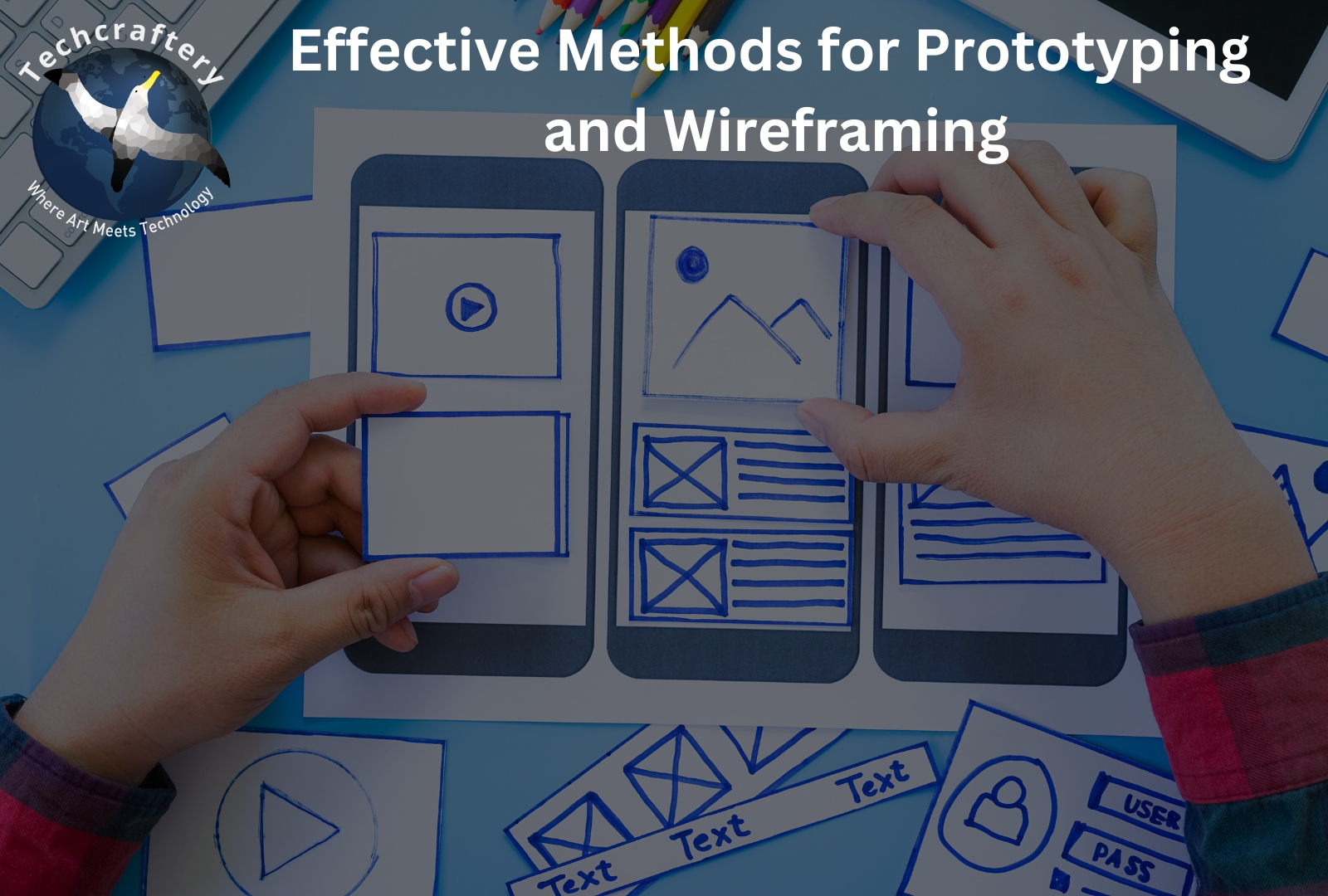 Effective Methods for Prototyping and Wireframing